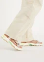 FLAME SANDAL STRIPS MULTI